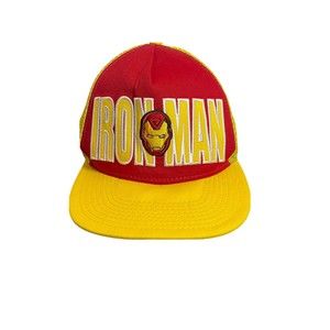 Iron Man Trucker Style Snapback Adjustable 9Fifty New Era Hat Cap Marvel Comics